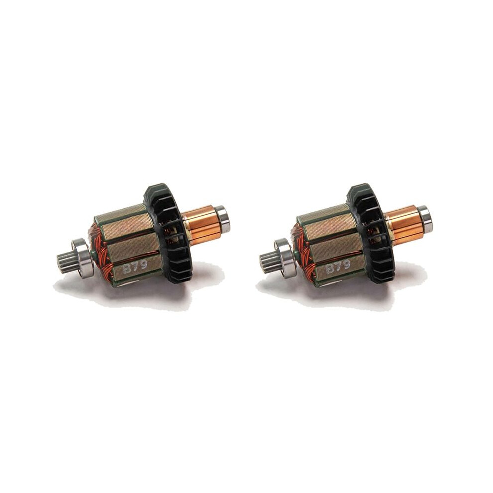 2X 619380-9 Armature For Ddf482 Dhp482 Dhp482rae Dhp482z Ddf482rme Dhp482rme Ddf482rfe Ddf482z Drill Screw Driver 4713888951413