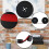 5Pack Typewriter Ribbon Twin Spool Typewriter Ribbon Red and Black Twin Spool Replacement Pack for Most Typewriter 3