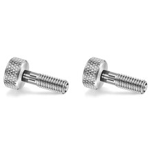 2X Hand Retractable Spring Plunger with Knurled Handle Stainless Steel Lock-Out M6 Type Release Pins A