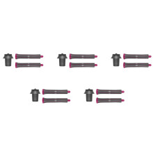 for Airwrap Hair Curling Barrels and Magic Adapters Styler Accessories Volume and Shape Curling Hair Tool 5 Set