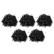 10000Pcs Crystal Flatback Acrylic Rhinestones Beads Nail Art (Black)