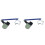 2X Car Body Height Sensor Headlight Level Sensor For- A6 Allroad C5 4Z7941286C Front Right 1