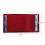 2X Rectangle Paper Grit Sandpaper Holder Hand Sander Red Black 3