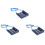 6 x Painel Frontal USB 3.0 com Dispositivo / HDD de 3,5 Polegadas ou SSD / HDD de 2,5 Polegadas para Suporte de Bandeja de Unidade óptica para 1