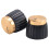 200X Guitar AMP Amplifier Knobs Push- Black+Gold Cap for  Amplifier 3