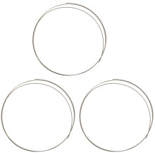 3X 8 Feet Cupronickel Fret Wire Fingerboard Frets 2.9mm Width for Bass