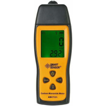 Draagbare koolmonoxidedetector, CO-gaslekdetector met breed meetbereik, zeer nauwkeurige gasanalysator met laag stroomverbruik.