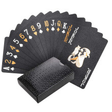 Baraja de cartas antideslizante y fácil de barajar, un regalo genial para los aficionados a los juegos de cartas, tamaño estándar para un manejo