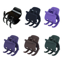 Moderigtige hårredskaber til styling, stærke klemme med græskarhårspænder, tilbehør i salonkvalitet med mini-kloklemmer for sikkert greb,