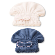 Ręcznik do suszenia włosów z gumką dla kobiet, superchłonny, szybkoschnący, magiczny turban do włosów do prysznica i spa (2 kolory)