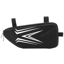 Hard Shell Bike Frame Bag, Waterproof Bicycle Storage Pouch for Outdoor Adventures, Designed for Maximum Protection and Durability