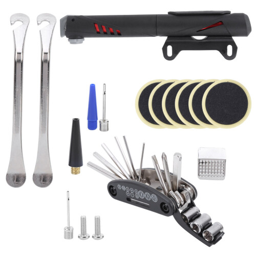 Practical Cycling Accessories, High Strength Tool with Waterproof Function, Convenient Reliable Patch Kit, Multitool for Quick Repairs, Bike Repair 2