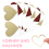 Αυτοκόλλητες ετικέτες, αυτοκόλλητες κάρτες με σχήμα καρδιάς, ξύστρες, εύκολες 4