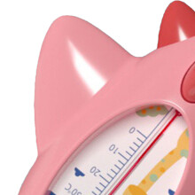 Baby-Badethermometer Flugzeugform, Pink, 11x10cm, MST3558