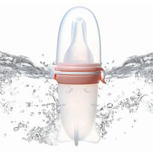 3-in-1-Babyflasche, 3-teilig, weicher Sauger,