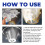Effective Kitchen Cleaning Agent Stains Rusts Removers Bubble 5
