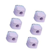Set of 6 Magnetic Cable Storage Solution Delicate Cable-Purple
