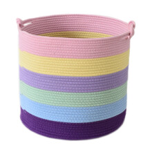 Foldable Storage Container Easy to Use-six colors rainbow