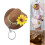 Stilvoller, mit Blumen geschmückter-Schwarzgrüne Blume 4