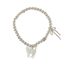 Bijoux de poignet à la mode, Bracelet élégant avec-Blanc