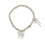 Bijoux de poignet à la mode, Bracelet élégant avec-Blanc 1