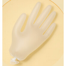 100PCS Large Disposable PVC Food Safe Gloves for Kitchen & Baking