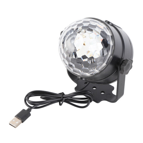 Discokugel-Licht, LED, bunt, Sprachsteuerung,