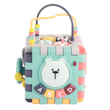 Helles Farb Baby-Sechseckspielzeug 17x17x26cm Lernspielzeug für Aktivitäten