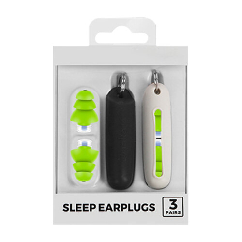 Comfortable Silicone Ear Plugs for Sleep Study and Swimming 1