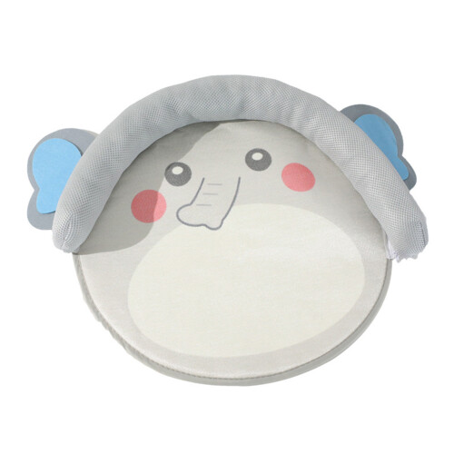 Foldable Pet Cats Cooling Pad with Removable-gray elephant