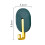 2pcs Dark Green Hooks 8.6x5.2cm High-Bearing 2
