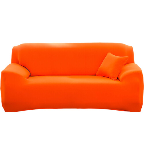 Housse de canapé élastique, protection-Double rouge fluorescent