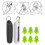 Comfortable Silicone Ear Plugs for Sleep Study and Swimming 7