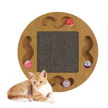 Jouet taquin Ă gratter pour chats, avec tampon Ă gratter, jouet