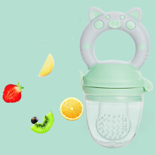 Set di mangiatoie per l'allenamento alla coordinazione, alimentatori per bebè, succhietti in silicone disponibili in 2 colori