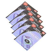 5Pcs 2-in-1 5G EMF Protection Cell Phone Stickers Anti-Radiation, Black