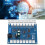 16-Channel RS485 Temperature Sensor Module -20C to +125C 12