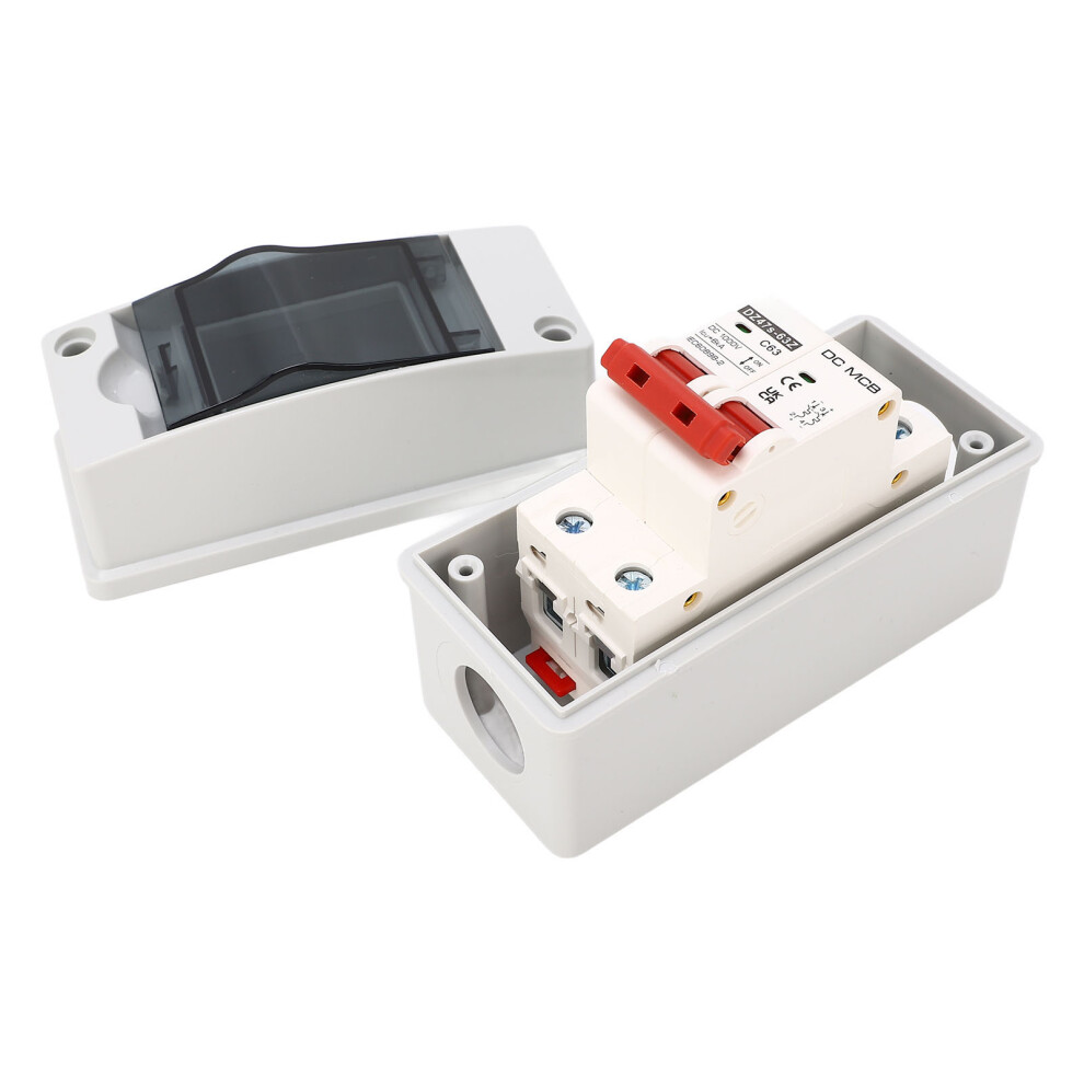 Weatherproof 2P 63A 1000V Circuit Breaker Ip65 Solar Pv Disconnect Switch 8701380547551