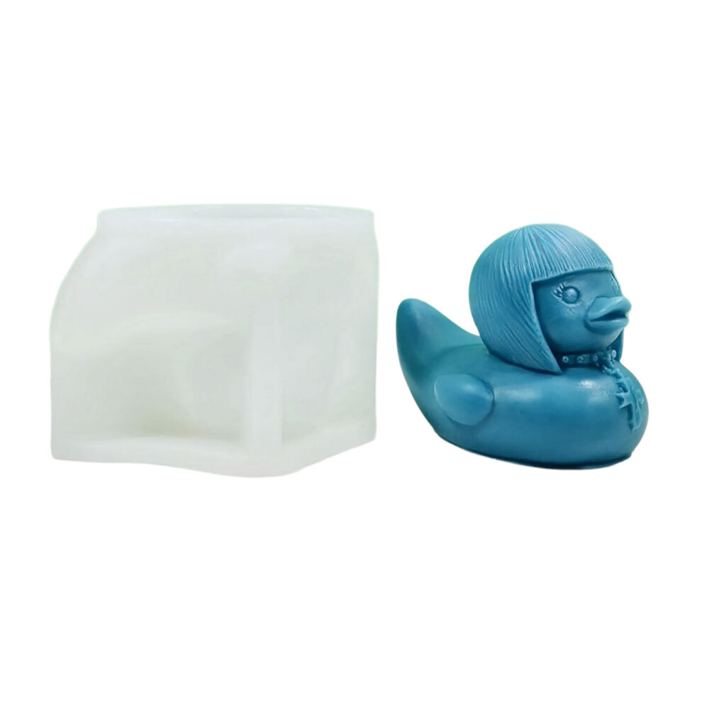 Unique Duck Silicone Candle Mold Handmade Soap Mold Scented