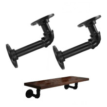 Industrial Rustic Pipe Shelving, Floating Shelves Wall Mounted For Diy Projects And Decorative Wall Shelving, Perfect Rustic Farmhouse Vintage Style