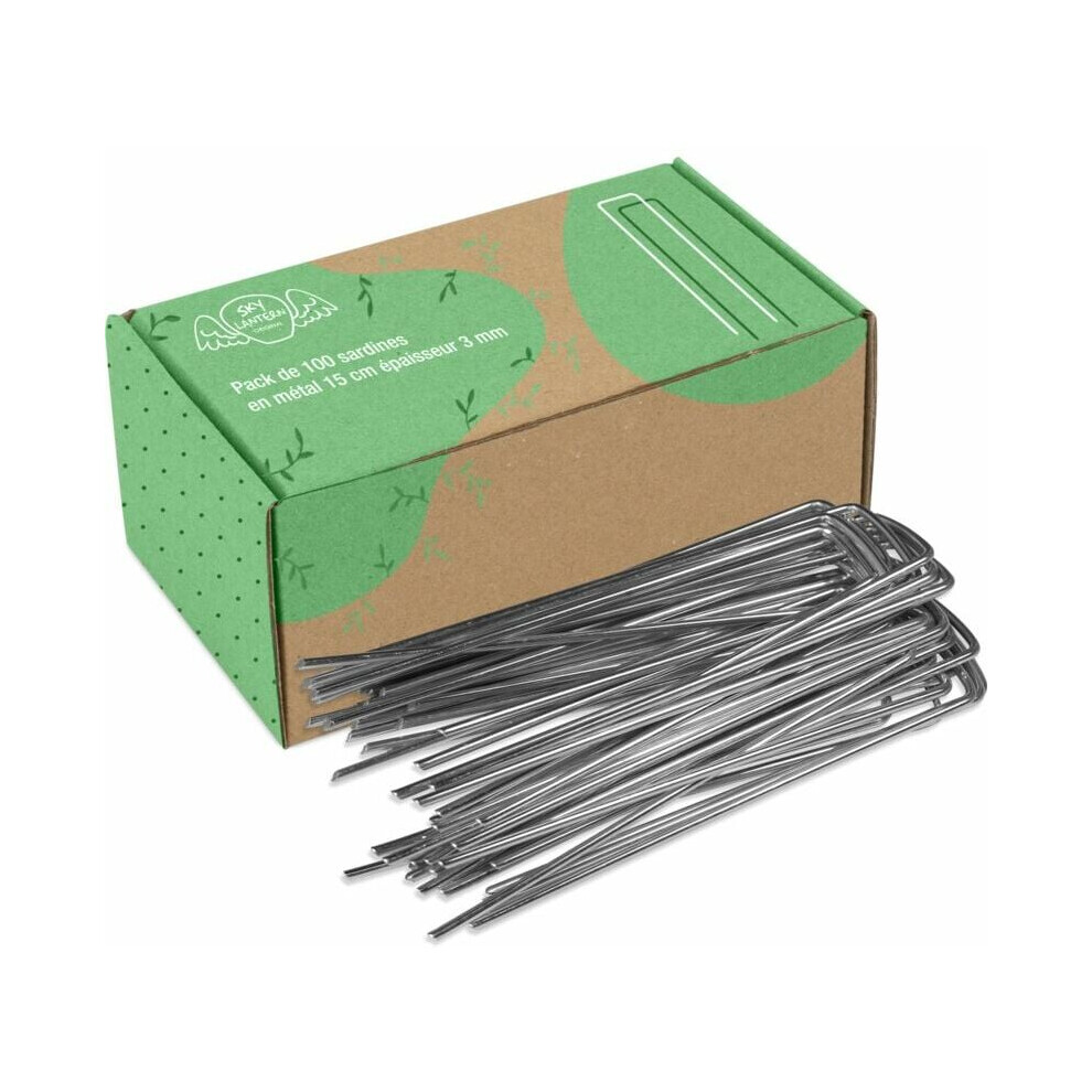 Weed Barrier Staples, Professional Grade Adjustable Width Galvanized Steel Tent Stakes For Outdoor Decorations, Heavy-Duty Staples For Your 9482726509776