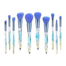 Stilvoller Kristallgriff, ultraweiche Borsten, professionelles Make-up-Set, seidig-weiche Borsten für Mädchen und Damen, besonderes Design mit
