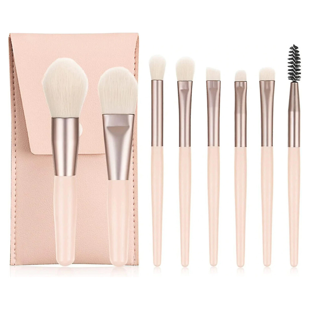 Premium Quality Synthetic Hair, Perfect Touch Up Makeup Kit, Beginner Friendly, Compact Makeup Bag Included, Durable Non-shedding Bristles, For Wide