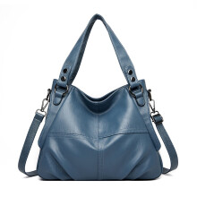 Damen-Umhängetasche mit 2 Fächern, wasserabweisendes PU-Leder, Tragegriff, schmutzabweisend, ideal für Alltag, Arbeit, Reisen und Shopping,
