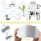 Portable Decorative Wall Mirror, Built-in Camera Protector Shockproof Case, Excellent Reflection Effect For Various Diy Decoration Needs 4