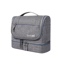 Schicker Reise-Kulturbeutel, wasserabweisende Tasche mit großem Fassungsvermögen für Damen und Herren, faltbar für bequemes Packen