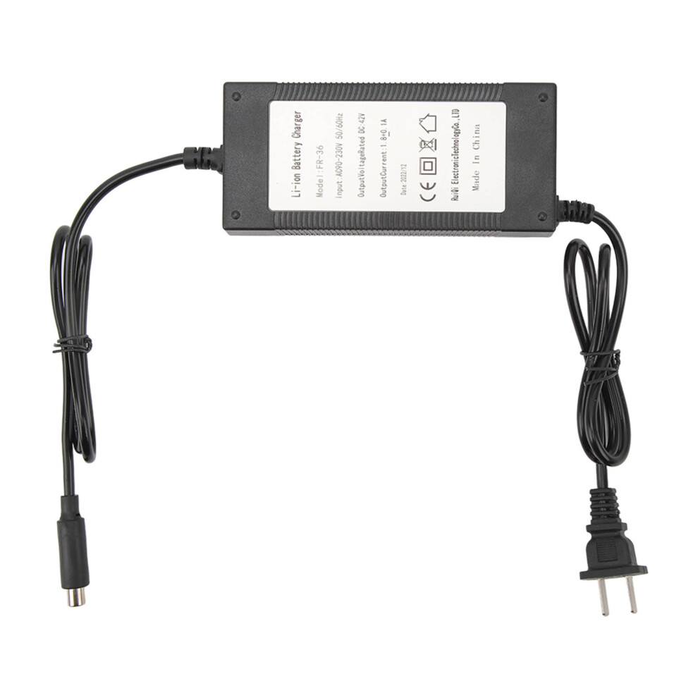 Electric Scooter Charger, Lithium Battery Charger Featuring High Efficiency And Overcurrent Protection, Ideal For 36V Devices With Stable Voltage, 9405630465402