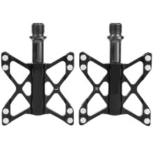 Mountainbikepedalen, platformpedalen met afgedichte lagers en CNC-technologie, lichtgewicht aluminium constructie, antislip pinnen voor MTB, BMX en