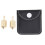 Gaming Set: 2 Solid Metal 6-Sided Rotary Dice Shank Protective Bag 11
