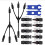 Αρσενικά θηλυκά βύσματα για ηλιακές εφαρμογές, αδιάβροχοι και ανθεκτικοί στη 2